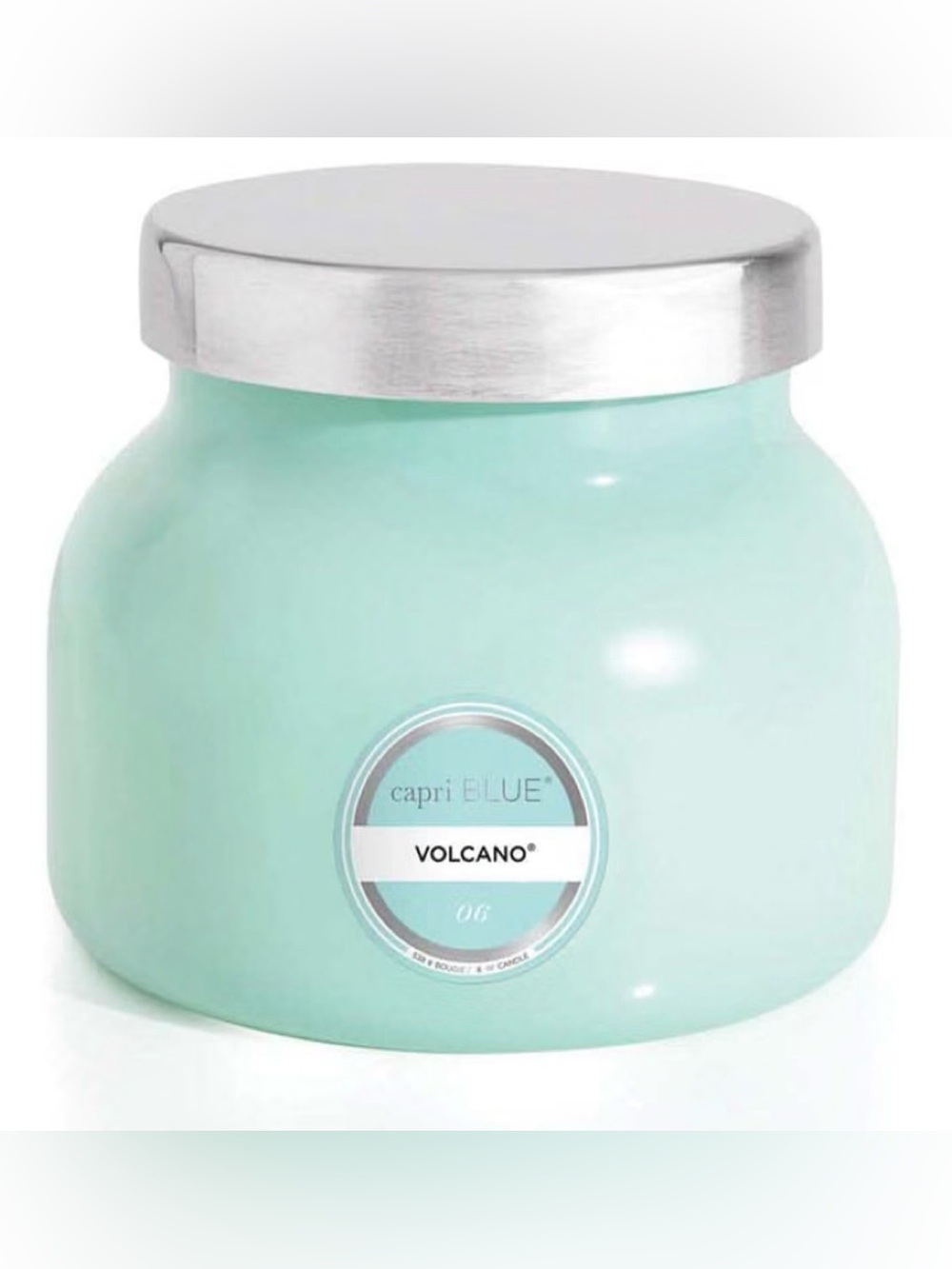 Capri Blue Volcano Scented Candles- Aqua Color (8 oz)